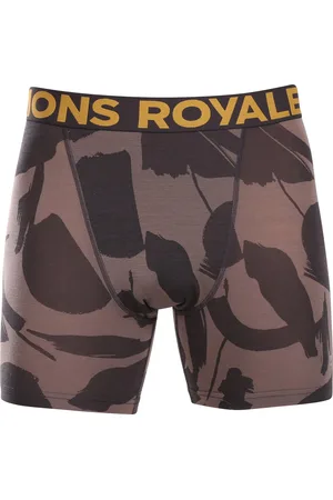 MONS ROYALE Pánské boxerky merino vícebarevné