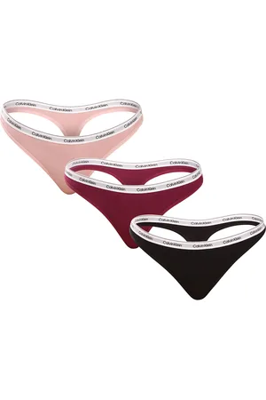 Calvin Klein 3PACK dámská tanga