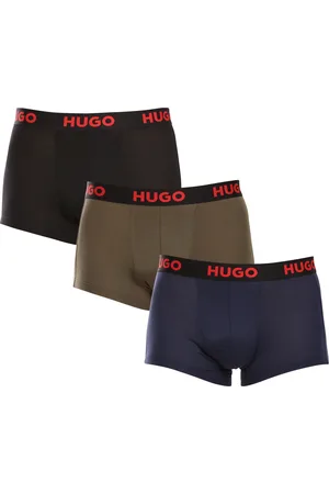 HUGO BOSS 3PACK pánské boxerky vícebarevné