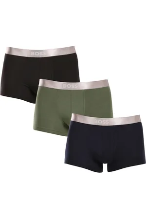 HUGO BOSS 3PACK pánské boxerky vícebarevné