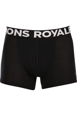 MONS ROYALE Pánské boxerky černé