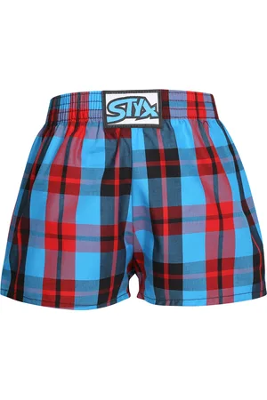 STYX Dětské trenky klasická guma vícebarevné