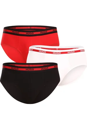 HUGO BOSS 3PACK pánské slipy vícebarevné