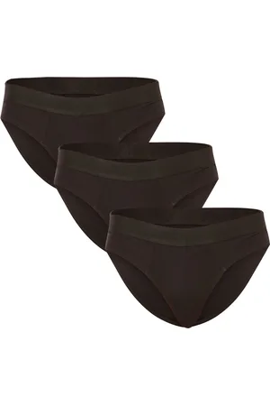 Nedeto 3PACK pánské slipy černé