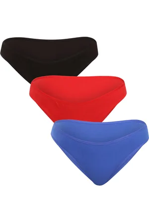 Nedeto 3PACK dámské kalhotky vícebarevné
