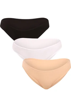 Nedeto 3PACK dámské kalhotky vícebarevné