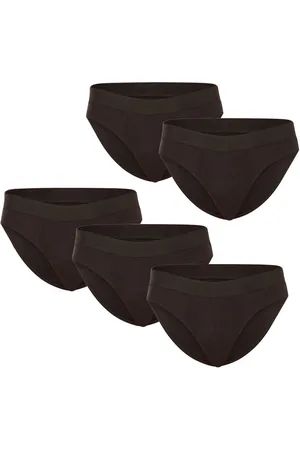 Nedeto 5PACK pánské slipy černé
