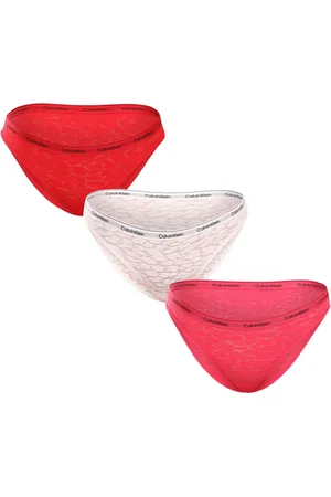 Calvin Klein 3PACK dámské kalhotky vícebarevné