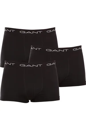 GANT 3PACK pánské boxerky černé