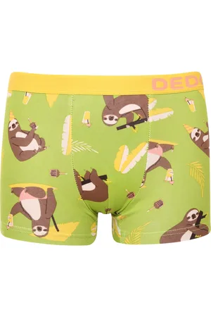 Dědoles Veselé chlapecké boxerky Párty lenochod