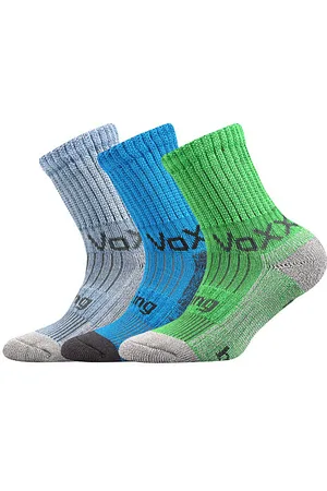 VOXX 3PACK dětské ponožky vícebarevné