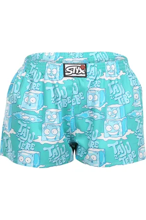 STYX Dámské trenky art klasická guma ledové kostky