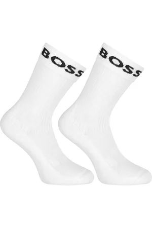 HUGO BOSS 2PACK ponožky bílé