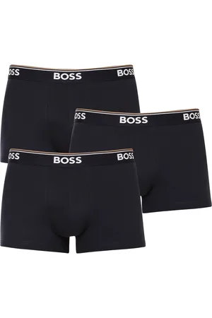 HUGO BOSS 3PACK pánské boxerky tmavě modré