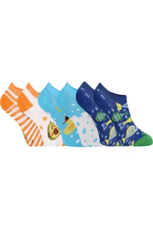 Dědoles 3PACK Veselé dětské ponožky