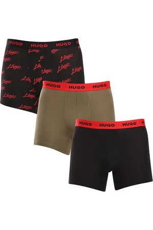 HUGO BOSS 3PACK pánské boxerky vícebarevné