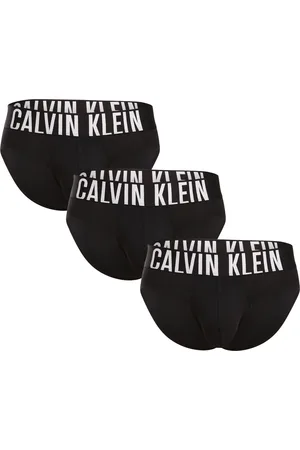 Calvin Klein 3PACK pánské slipy černé