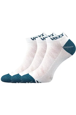VOXX 3PACK ponožky bambusové bílé