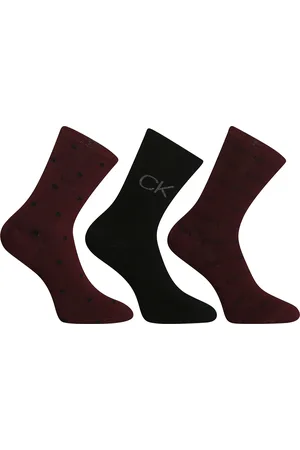 Calvin Klein 3PACK dámské ponožky vícebarevné
