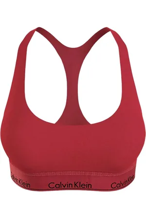 Calvin Klein Dámská podprsenka nadrozměr červená