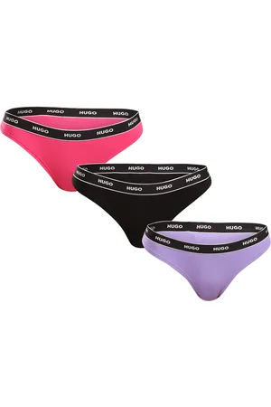 HUGO BOSS 3PACK dámská tanga