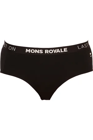 MONS ROYALE Dámské kalhotky merino černé