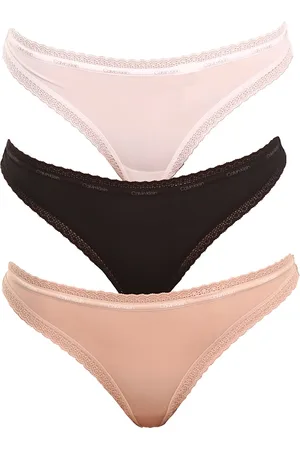 Calvin Klein 3PACK dámská tanga vícebarevné
