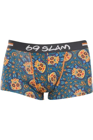 69SLAM Pánské boxerky hip bamboo hamsa hand elijah