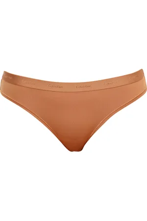 Calvin Klein Dámské kalhotky hnědé