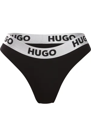 HUGO BOSS Dámská tanga černá