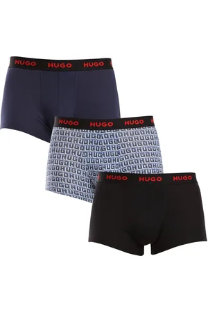 HUGO BOSS 3PACK pánské boxerky vícebarevné