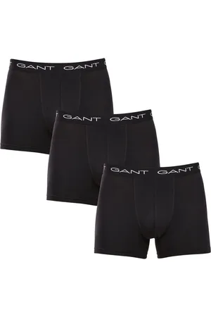 GANT 3PACK pánské boxerky černé