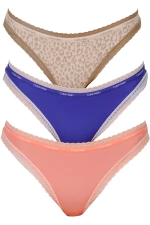Calvin Klein 3PACK dámské kalhotky vícebarevné