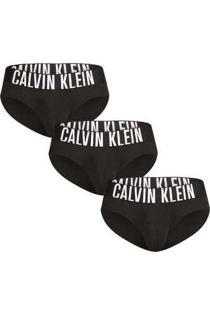 Calvin Klein 3PACK pánské slipy černé