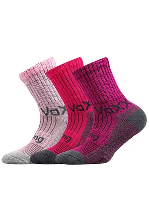 VOXX 3PACK dětské ponožky vícebarevné