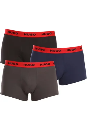 HUGO BOSS 3PACK pánské boxerky vícebarevné