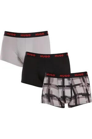 HUGO BOSS 3PACK pánské boxerky vícebarevné