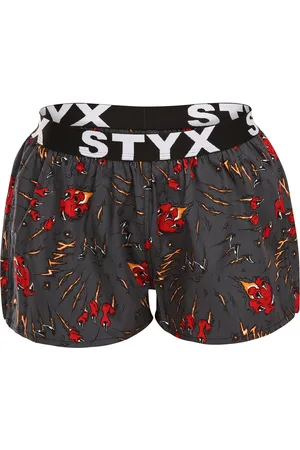 STYX Dámské trenky art sportovní guma drápy