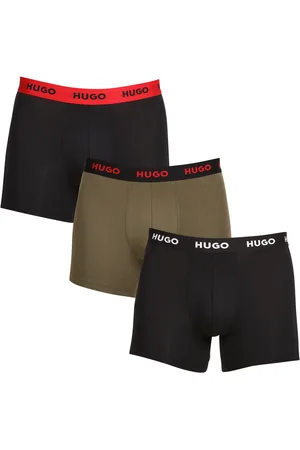 HUGO BOSS 3PACK pánské boxerky vícebarevné