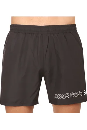 HUGO BOSS Pánské plavky černé