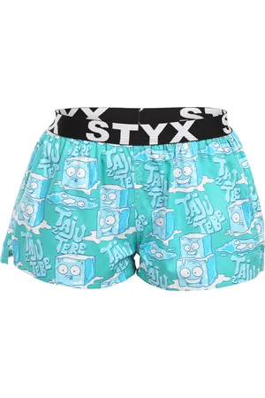 STYX Dámské trenky art sportovní guma ledové kostky