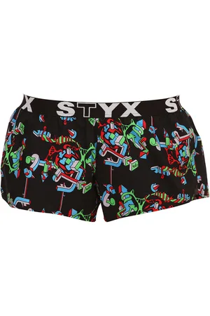 STYX Dámské trenky art sportovní guma strukture