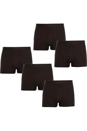 Nedeto 5PACK pánské boxerky černé