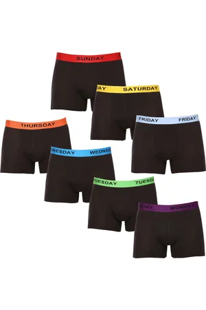 Nedeto 7PACK pánské boxerky černé