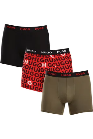 HUGO BOSS 3PACK pánské boxerky vícebarevné
