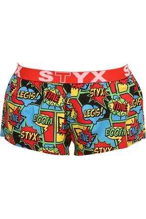 STYX Dámské trenky art sportovní guma boom