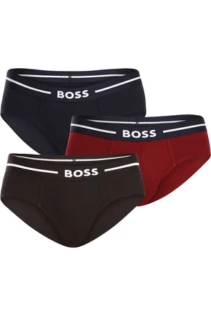 HUGO BOSS 3PACK pánské slipy vícebarevné