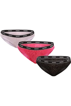HUGO BOSS 3PACK dámské kalhotky vícebarevné