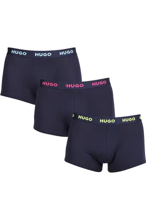 HUGO BOSS 3PACK pánské boxerky vícebarevné