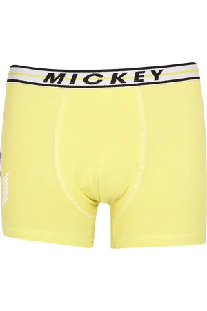 E PLUS M Chlapecké boxerky Mickey zelené
